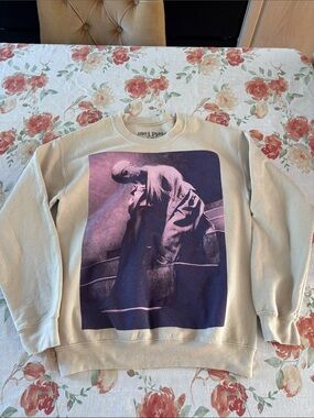 Ariana Grande Beige Purple SWEETENER WORLD TOUR 2019 Sweatshirt-S
